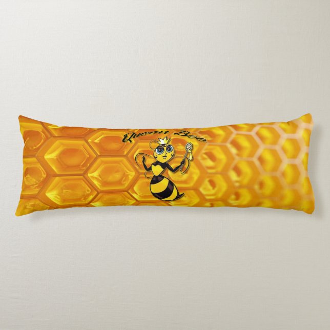 Almohada del cuerpo de la abeja reina (Anverso)