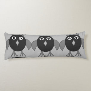 Almohada del cuerpo de la lechuza de Halloween