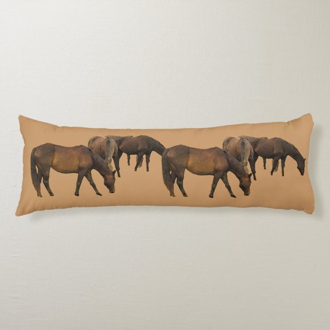 Almohada del cuerpo de los caballos de moda (Anverso)
