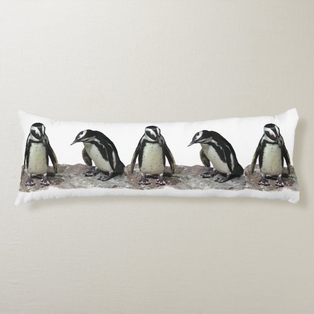 Almohada del cuerpo de los pingüinos (Anverso)