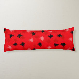 Almohada del cuerpo de los Starburts Rojos Atómic