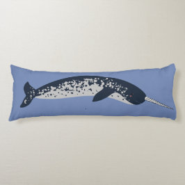 Almohada del cuerpo de Narwhal