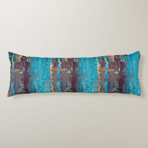 Almohada del cuerpo del arte abstracto
