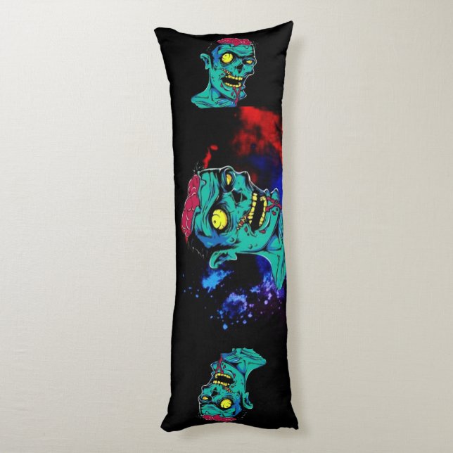Almohada del cuerpo del zombi (Atrás (Vertical))
