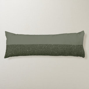 Almohada del cuerpo verde mosquito con base Purpur