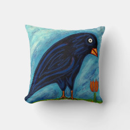 Almohada del cuervo y del pollo