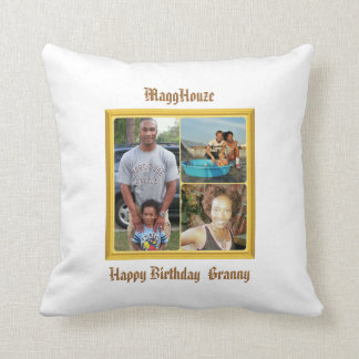 Almohada del cumpleaños de MaggHouze