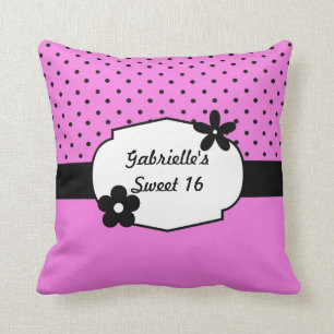 Almohada del cumpleaños del personalizado del