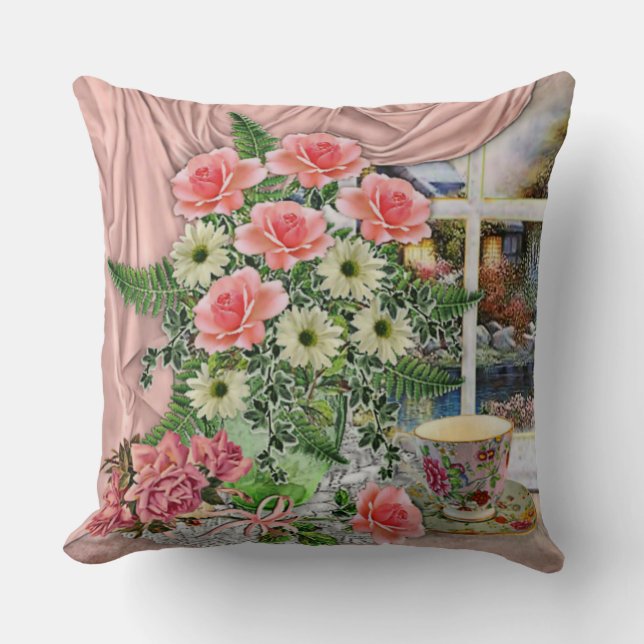 Almohada del descanso para tomar café (Anverso)