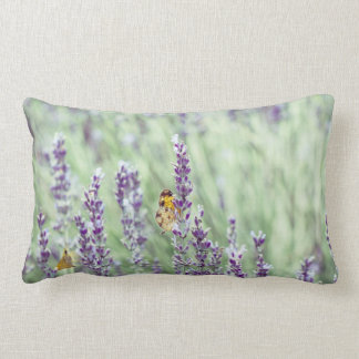 Almohada del deslumbramiento de la lavanda