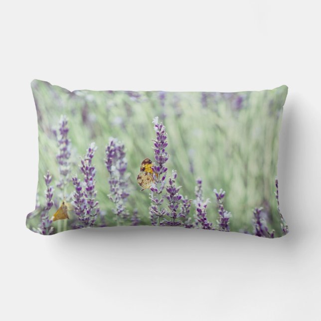 Almohada del deslumbramiento de la lavanda (Anverso)