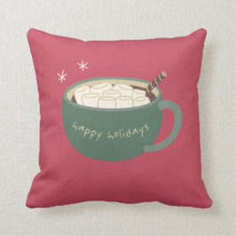 Almohada del día de fiesta de la melcocha y del