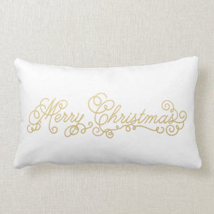 Almohada del día de fiesta de las Felices Navidad