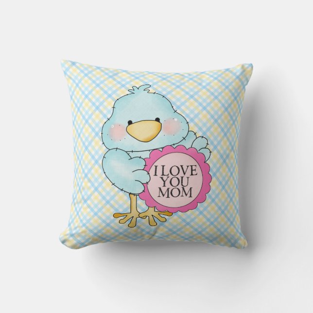 Almohada del Día de la Madre (Anverso)