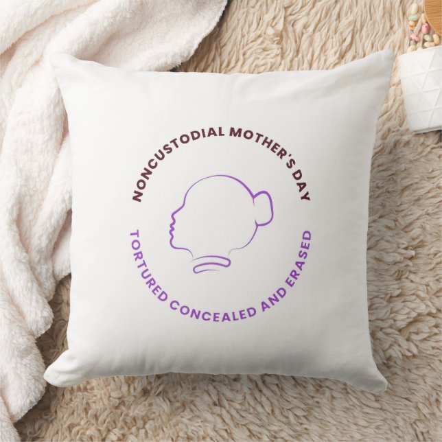 Almohada del Día de la Madre sin Custodia (Manta)