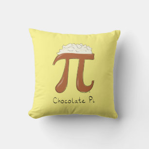Almohada del Día del Pi de Chocolate