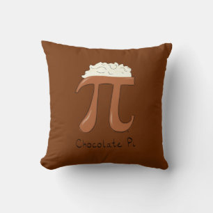 Almohada del Día del Pi de Chocolate