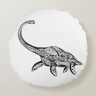 almohada del dinosaurio del plesiosaurus