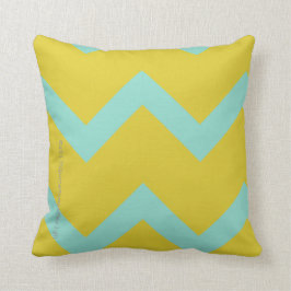 Almohada del diseñador de Chevron: