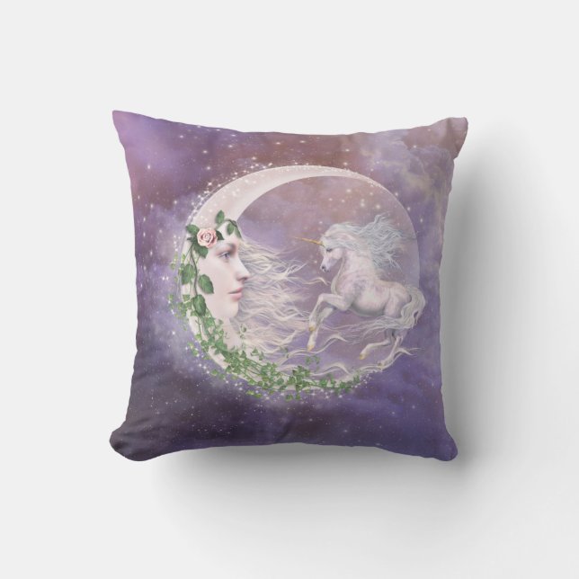 Almohada del diseñador de Moonicorn (Anverso)