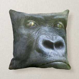 Almohada del diseñador del arte del gorila del
