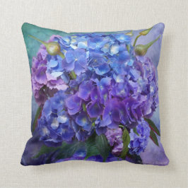 Almohada del diseñador del arte del Hydrangea