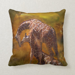 Almohada del diseñador del arte del mundo de