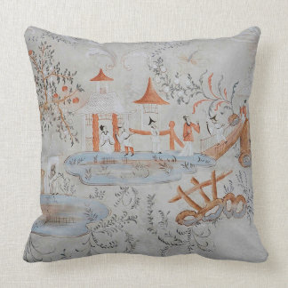 Almohada del diseñador del Chinoiserie
