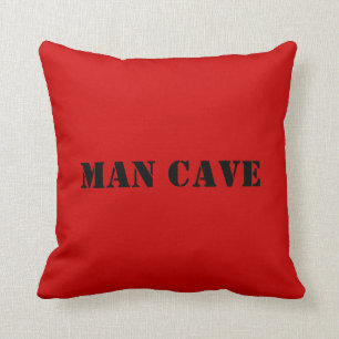 Almohada del diseño de la CUEVA del HOMBRE