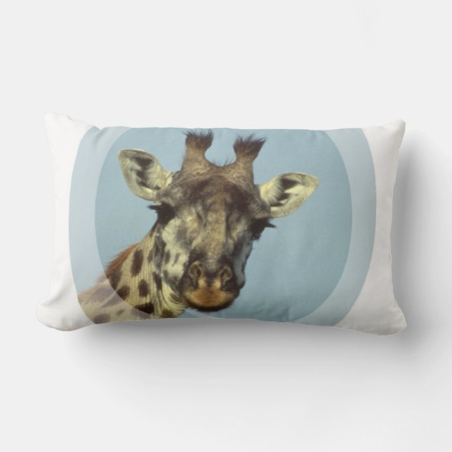 Almohada del diseño de la jirafa (Anverso)
