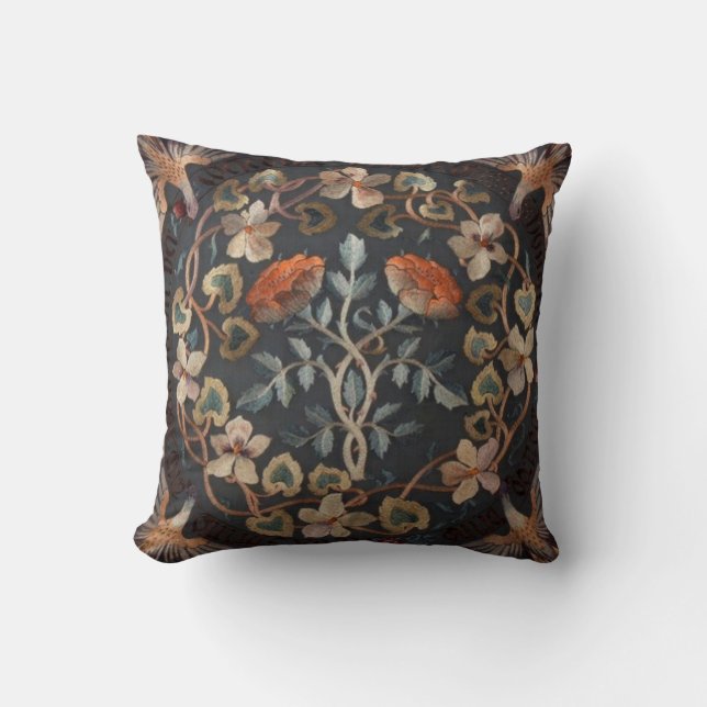 Almohada del diseño de William Morris (Anverso)