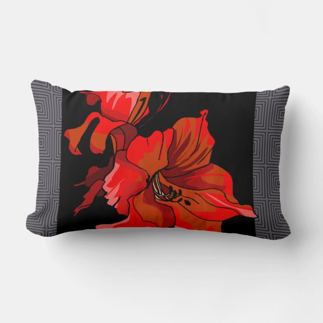 Almohada del diseño floral (Anverso)