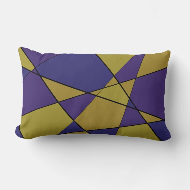 Almohada del diseño geométrico (Anverso)