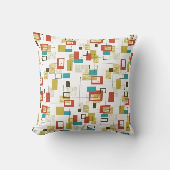 Almohada del diseño moderno de los mediados de (Anverso)