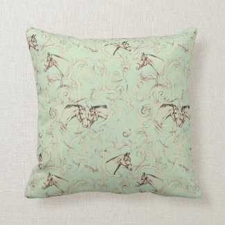 Almohada del Equestrian del vintage