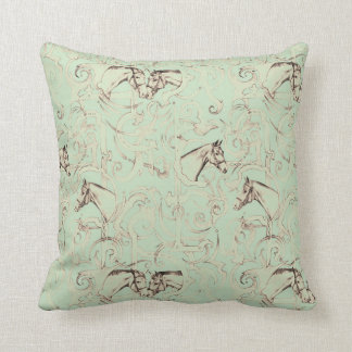 Almohada del Equestrian del vintage