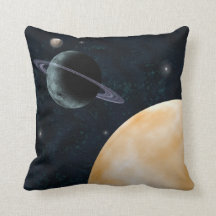 Almohada del espacio de los planetas