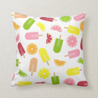 Almohada del estallido del hielo de los agrios