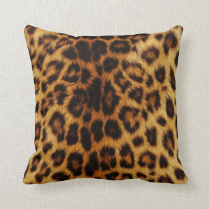 Almohada del estampado leopardo