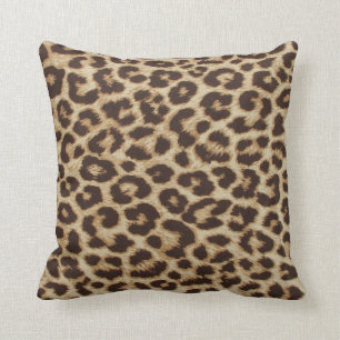 Almohada del estampado leopardo