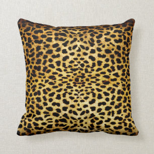 Almohada del estampado leopardo