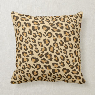 Almohada del estampado leopardo