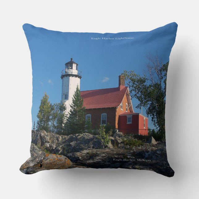 almohada del faro de Eagle Harbor (Anverso)