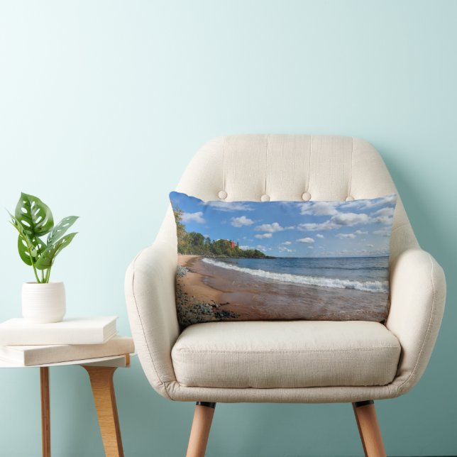 Almohada del faro del puerto de Marquette - Marque (Silla)