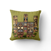 Almohada del fiesta de Tiki