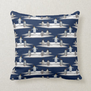 Almohada del fiesta del iceberg del pingüino