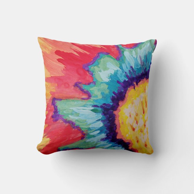 Almohada del flower power (Anverso)