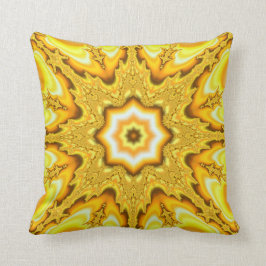 Almohada del fractal de la estrella del oro