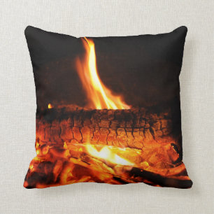 Almohada del fuego de registro