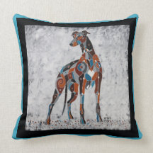 Almohada del galgo - regalos para los amantes del